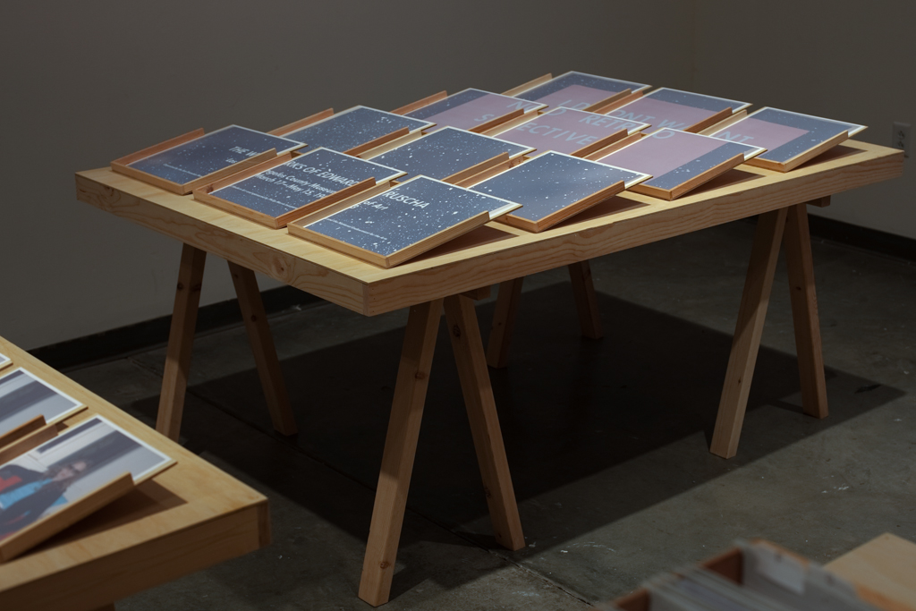Suspended Projection Installation View