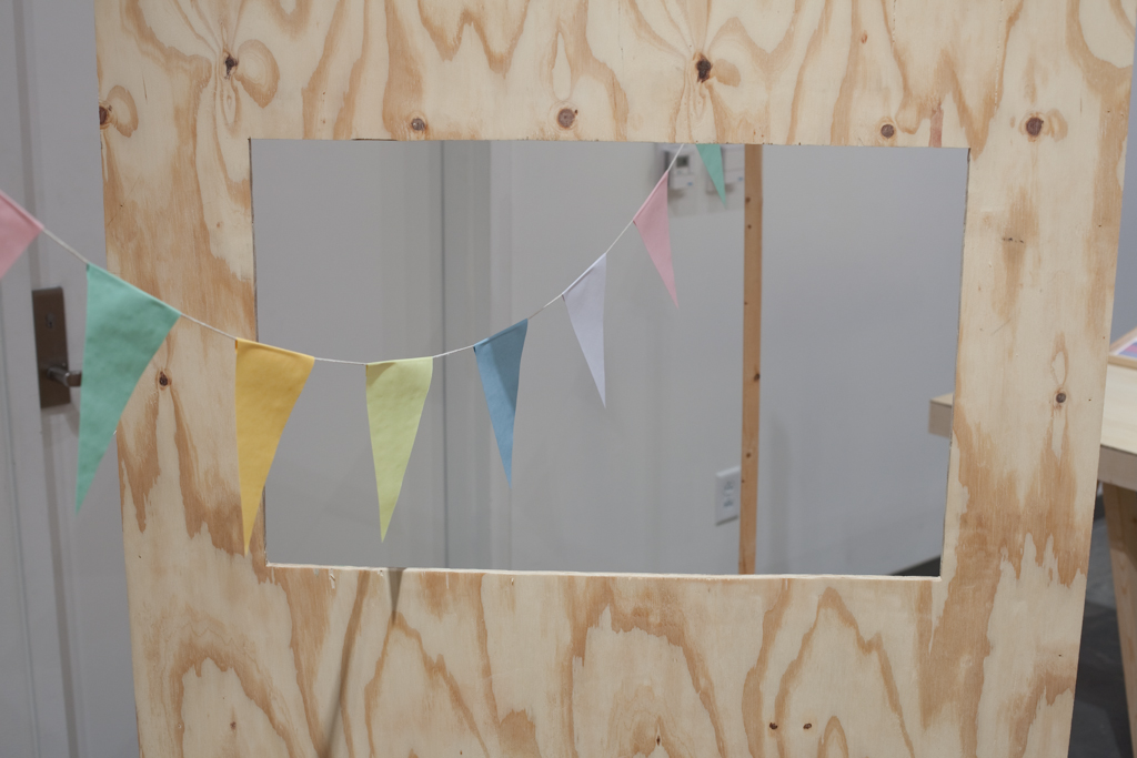 Suspended Projection Installation View