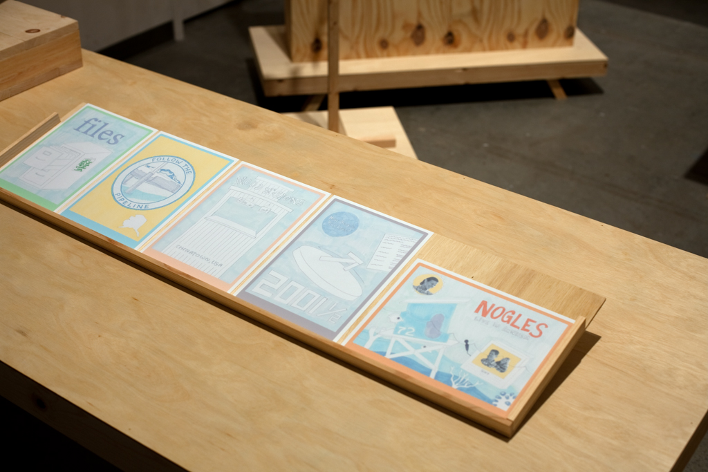 Suspended Projection Installation View