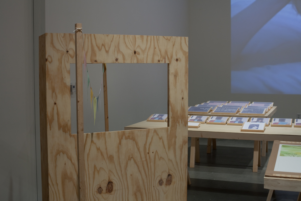 Suspended Projection Installation View