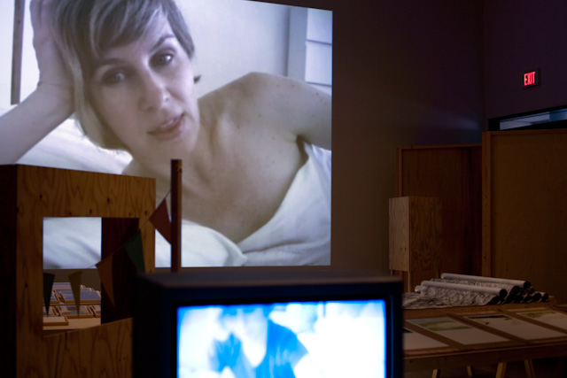 Suspended Projection Installation View