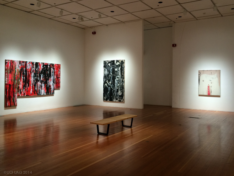 Ed Moses: Cross-Section, installation view ©UCI UAG 2014