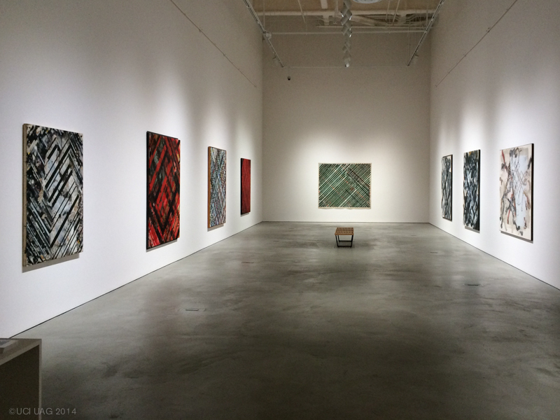 Ed Moses: Cross-Section, installation view ©UCI UAG 2014