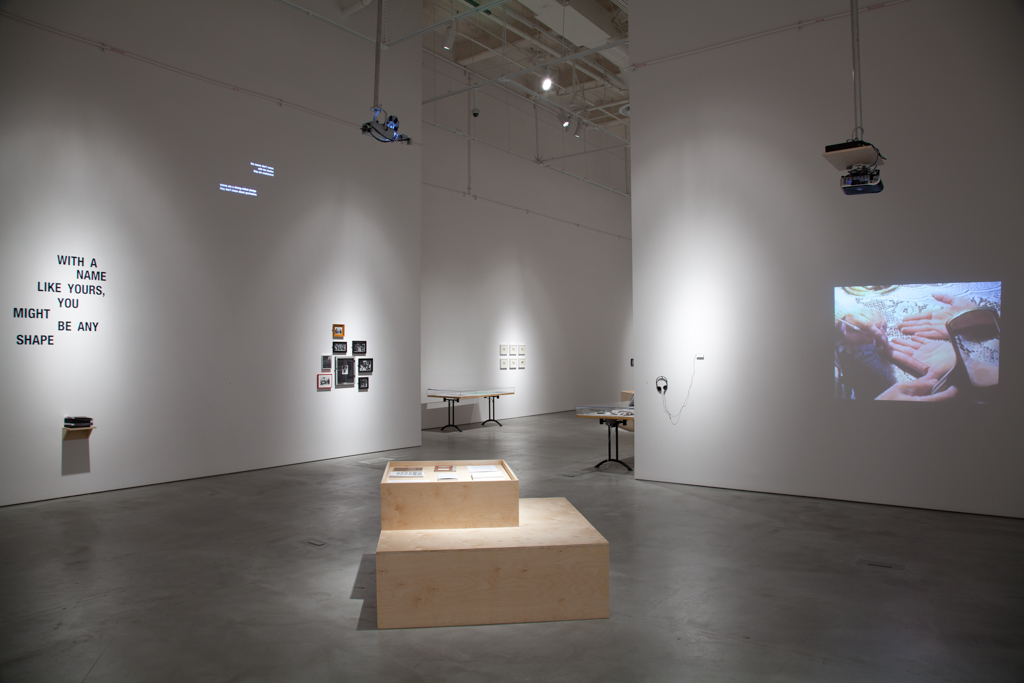 With a Name Like Yours... Installation View