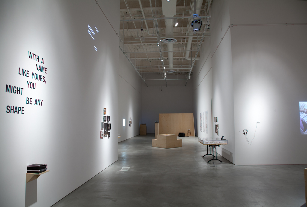 With a Name Like Yours... Installation View