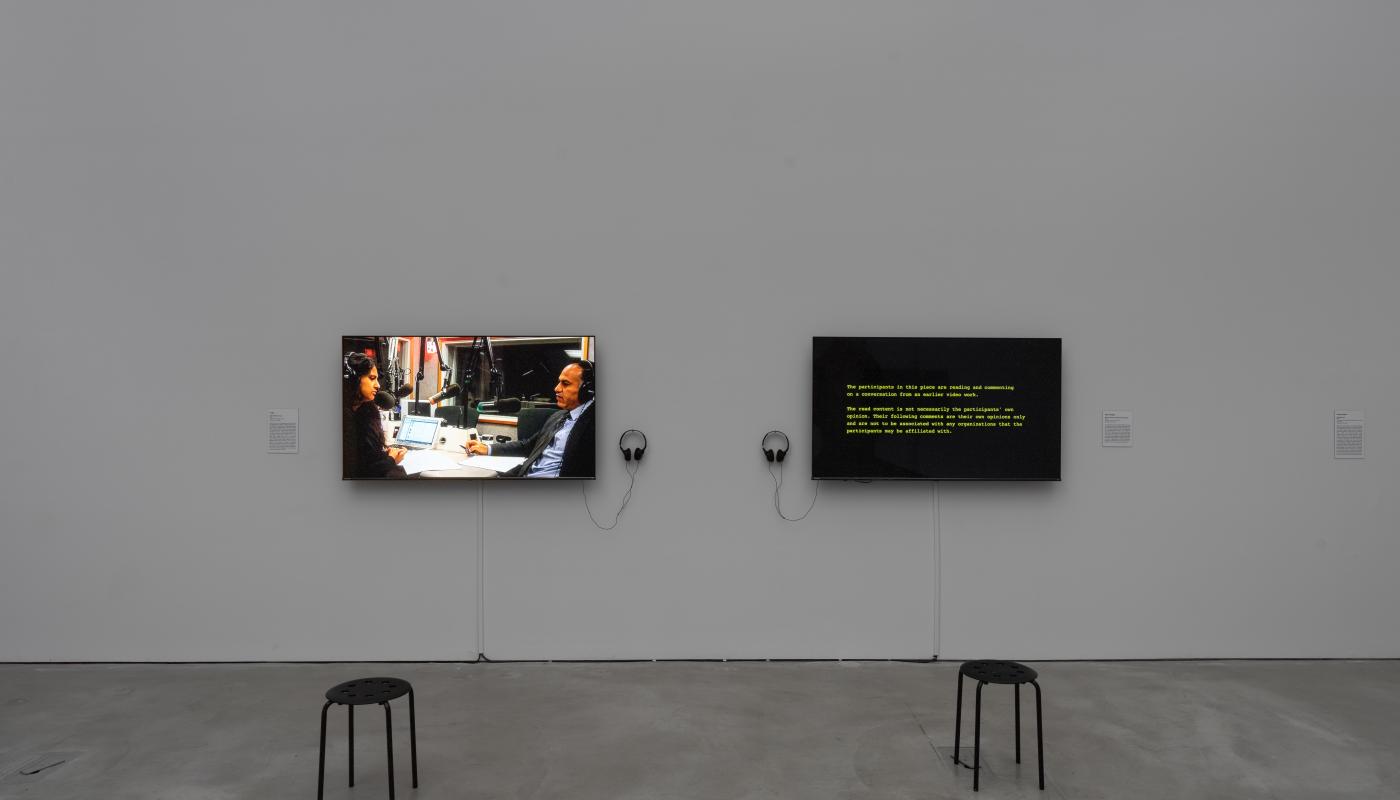 On the Passage of a Few People through a Rather Brief Period of Time, Installation view of work by L