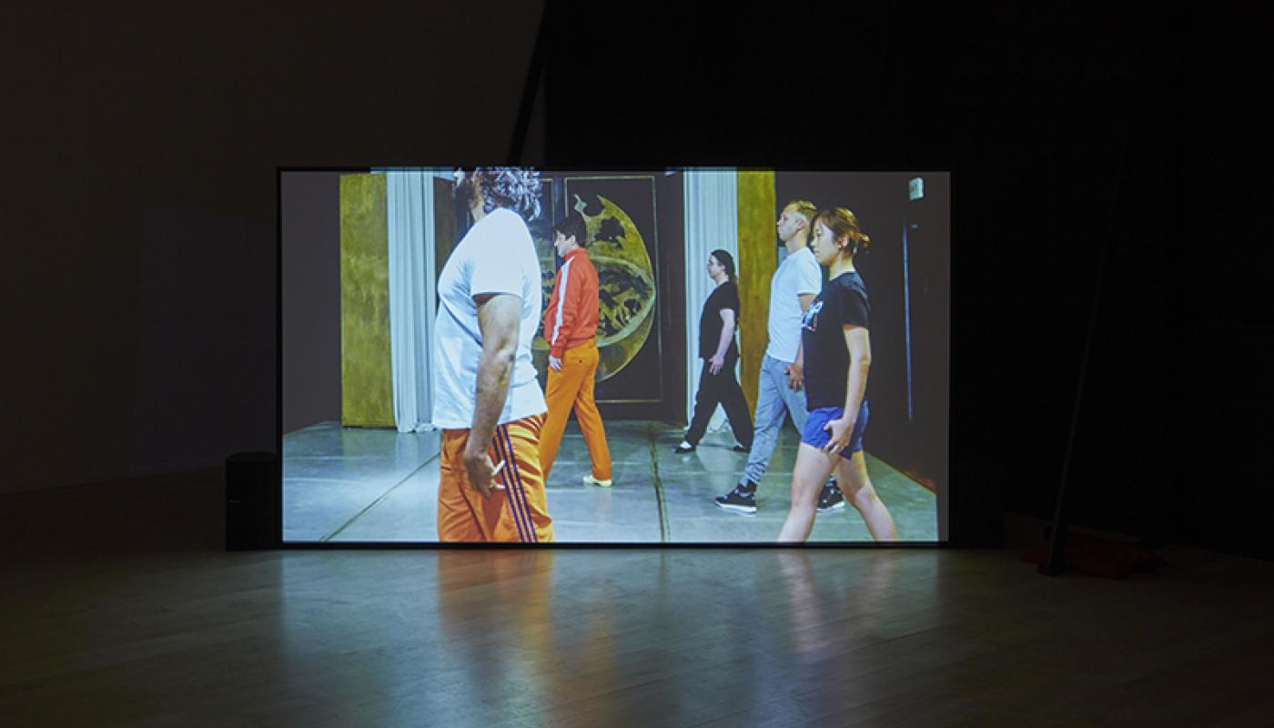 Caleb Engstrom "The Face of Another" installation view. University Art Gallery, UC Irvine © 2020. Photo: Paul Salveson Caleb Engstrom "The Face of Another" installation view. UC Irvine © 2020. Photo: Paul Salveson