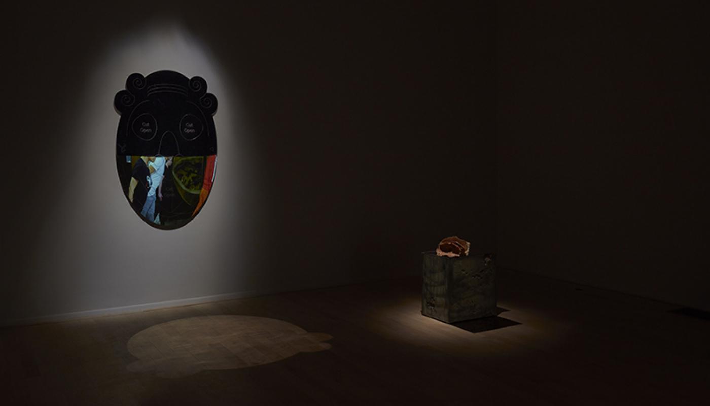 Caleb Engstrom "The Face of Another" installation view. University Art Gallery, UC Irvine © 2020. Photo: Paul Salveson