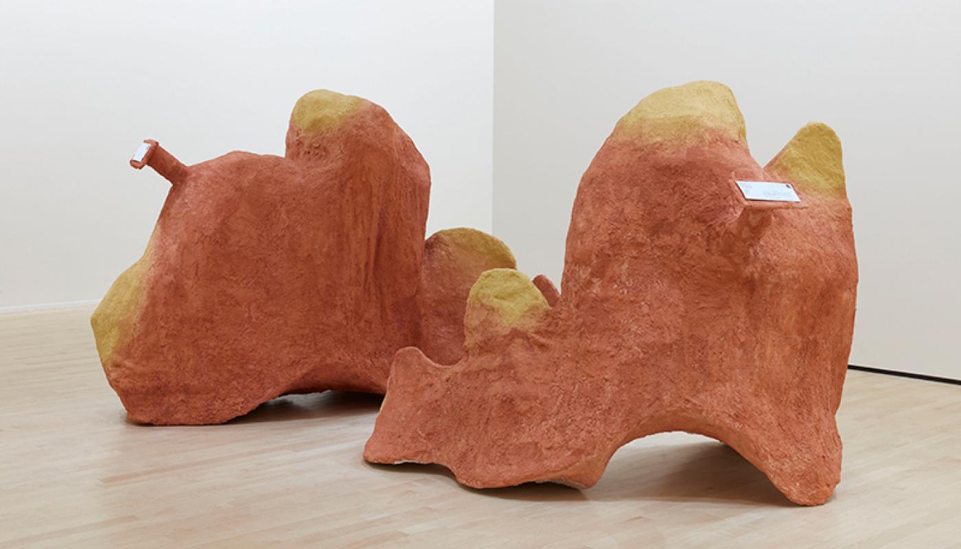 David Chen, “Nearby, Faraway,” installation view, University Art Gallery, UC Irvine © 2020. Photo: Paul Salveson David Chen, “Nearby, Faraway,” installation view, UC Irvine © 2020. Photo: Paul Salveson