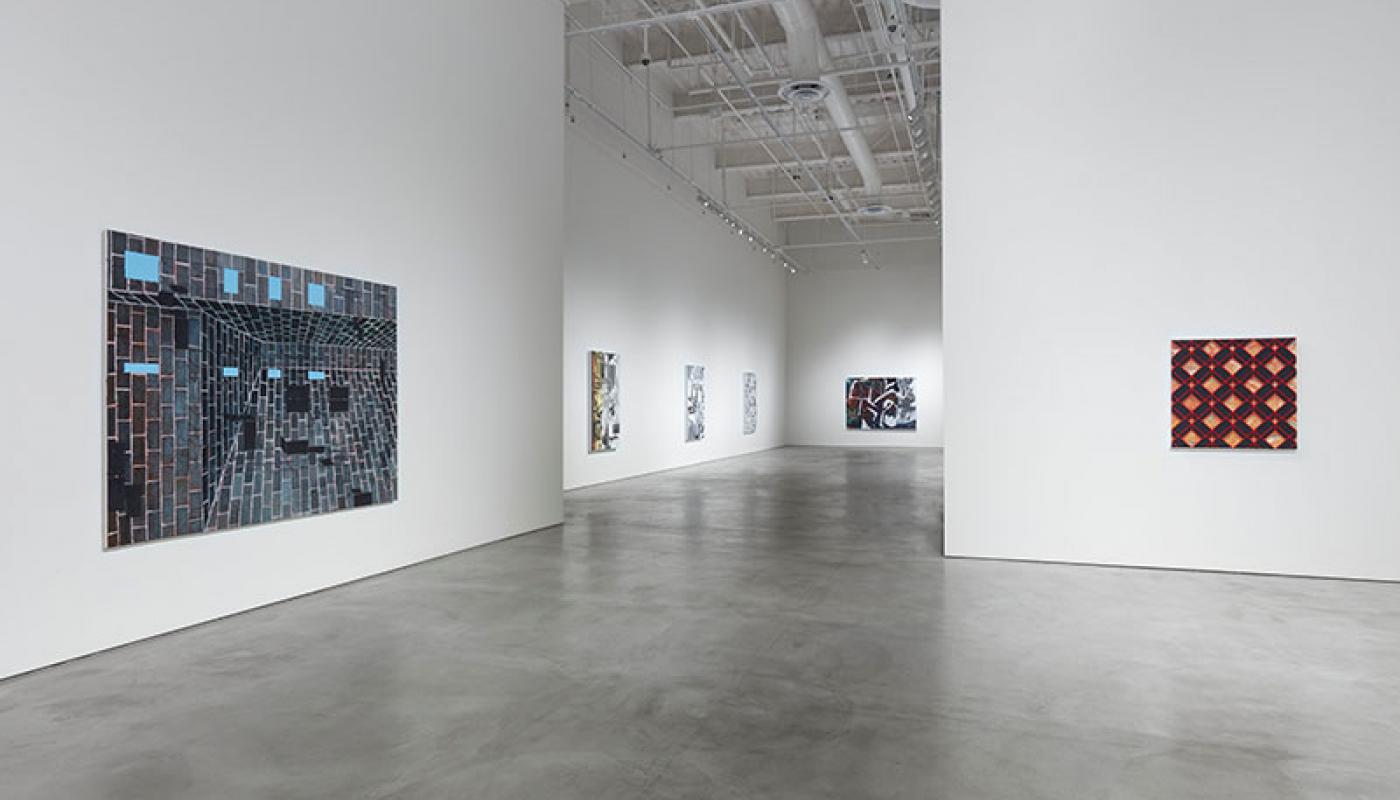 Jackson Hunt, “New American Paintings,” installation view, CAC Gallery, UC Irvine © 2020. Photo: Paul Salveson Jackson Hunt, “New American Paintings,” installation view, UC Irvine © 2020. Photo: Paul Salveson