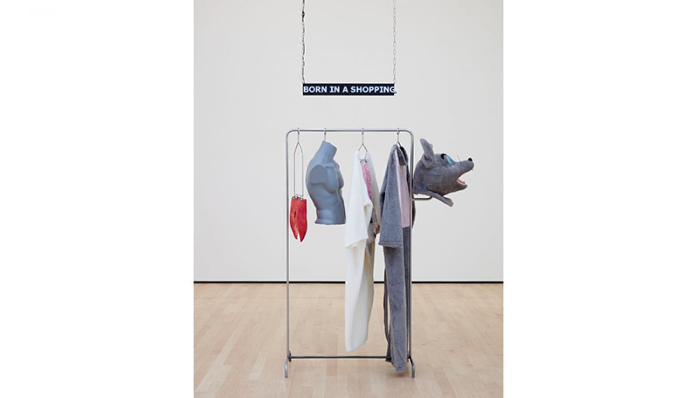 Ellen Schafer, “Adult Costume,” installation view, UC Irvine © 2020. Photo: Paul Salveson.