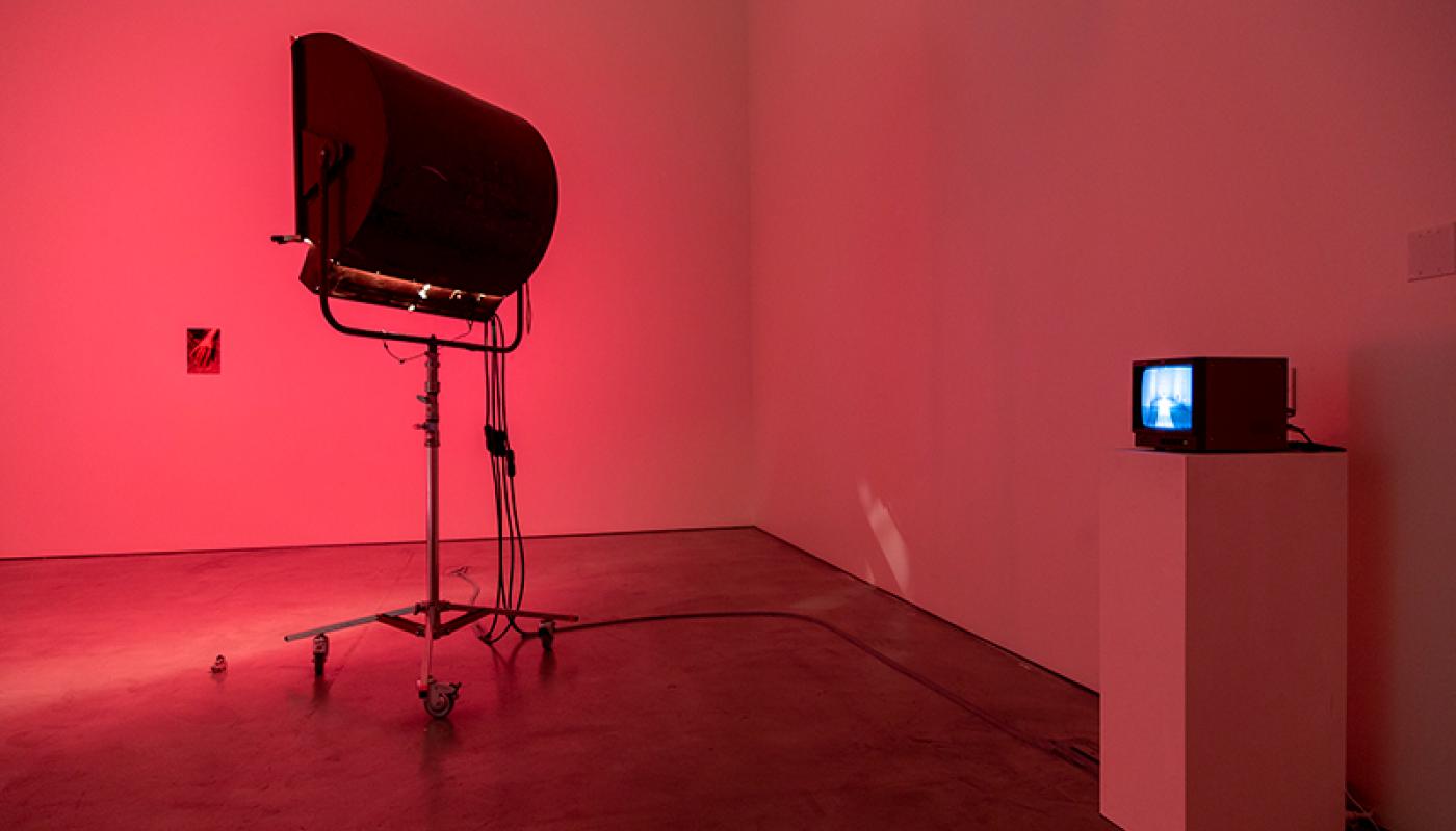 Gabby Miller, "Cixis" installation view, CAC Gallery, UC Irvine © 2020. Photo: Sam Richardson Gabby Miller, "Cixis" installation view, CAC Gallery, UC Irvine © 2020. Photo: Sam Richardson