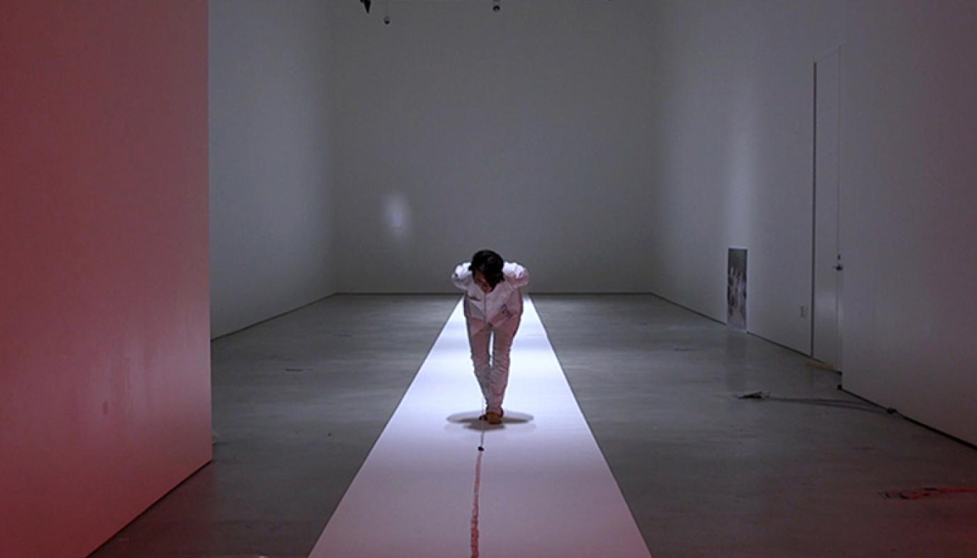 Gabby Miller, "Cixis" installation view, CAC Gallery, UC Irvine © 2020. Photo: Sam Richardson Gabby Miller, "Cixis" installation view, CAC Gallery, UC Irvine © 2020. Photo: Sam Richardson