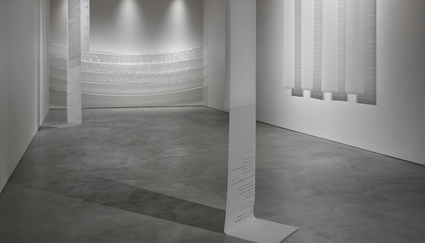 Jean Shon, installation view, CAC Gallery, UC Irvine © 2020. Photo: Paul Salveson