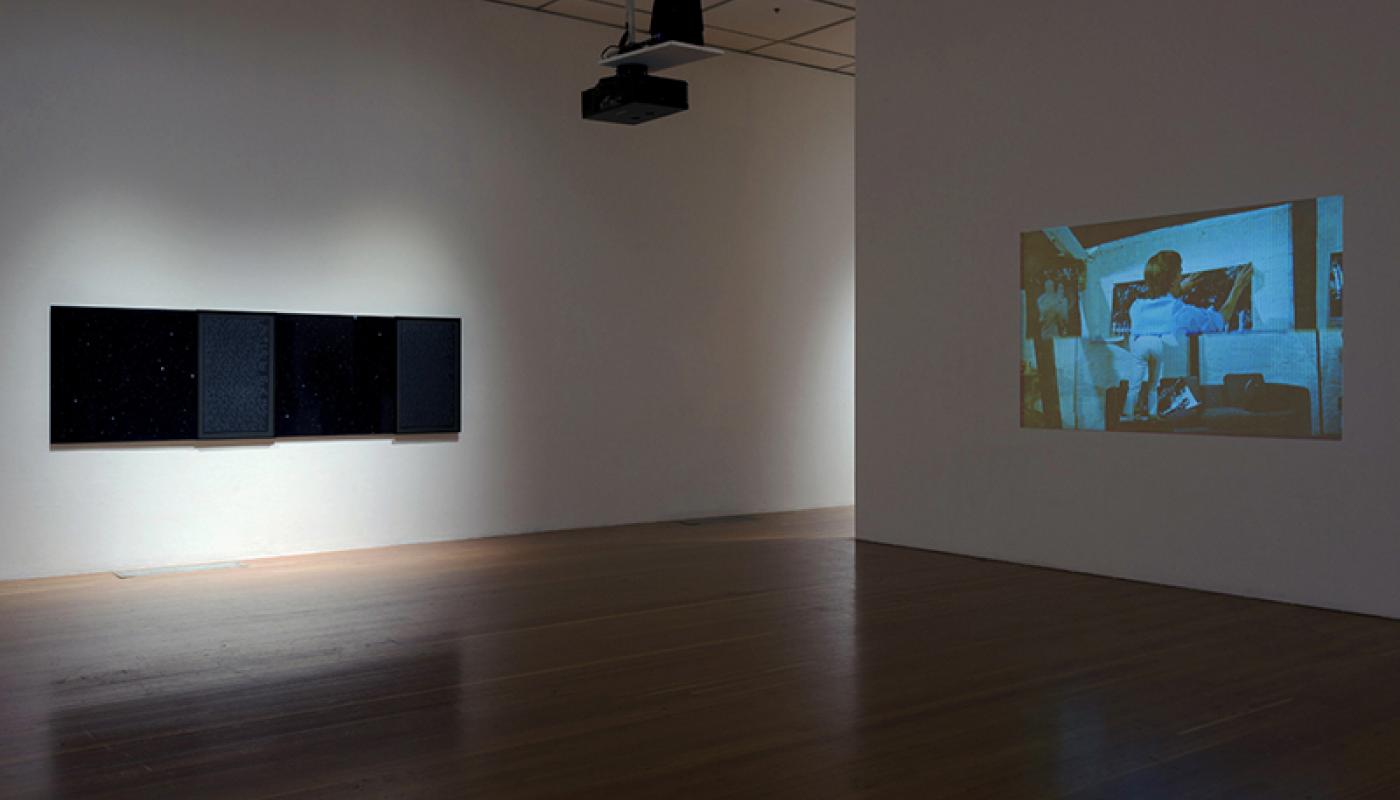 Paradox in Language, installation view, University Art Gallery, UC Irvine © 2015
