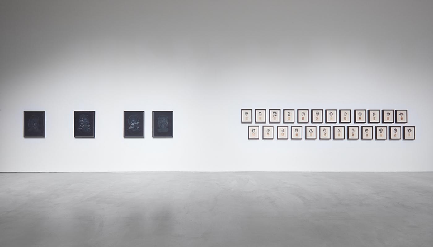 The Black Index, installation view, CAC Gallery. University Art Gallery, UC Irvine © 2021. Photo by Paul Salveson. 