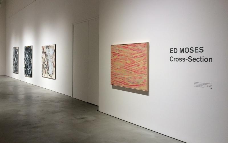 Ed Moses: Cross-Section, installation view ©UCI UAG 2014