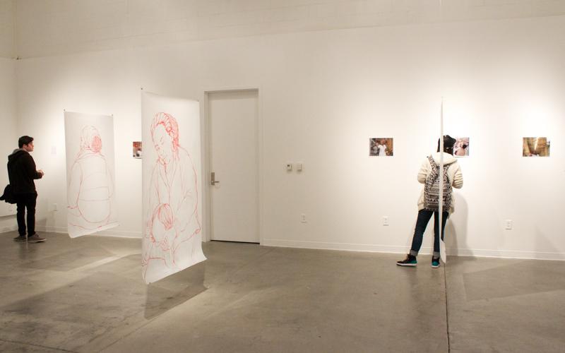 installation view, The Measure of All Things, 2014