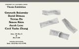 MFA Thesis Exhibitions (Part 1 & 2)